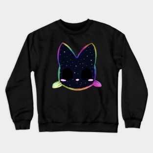 galaxy cat Crewneck Sweatshirt